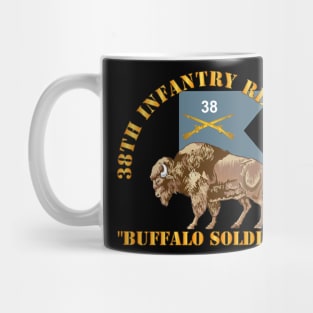 38th Infantry Regiment - Buffalo Soldiers w 38th Inf Guidon Mug